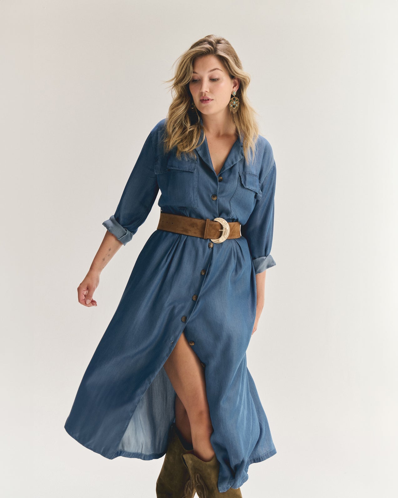 Robe Lydie manches longues