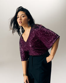 Top Fiona Sequins